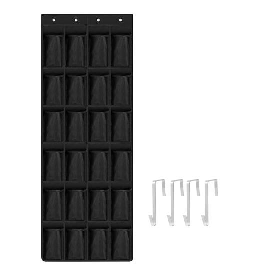 Сумка-вешалка для хранения 24 сетки, легкая сборка, дышащая ткань с 4 крючками, многофункциональная стойка для хранения чёрный
Сумка-вешалка для хранения 24 сетки, легкая сборка, дышащая ткань с 4 крючками, многофункциональная стойка для хранения чёрный