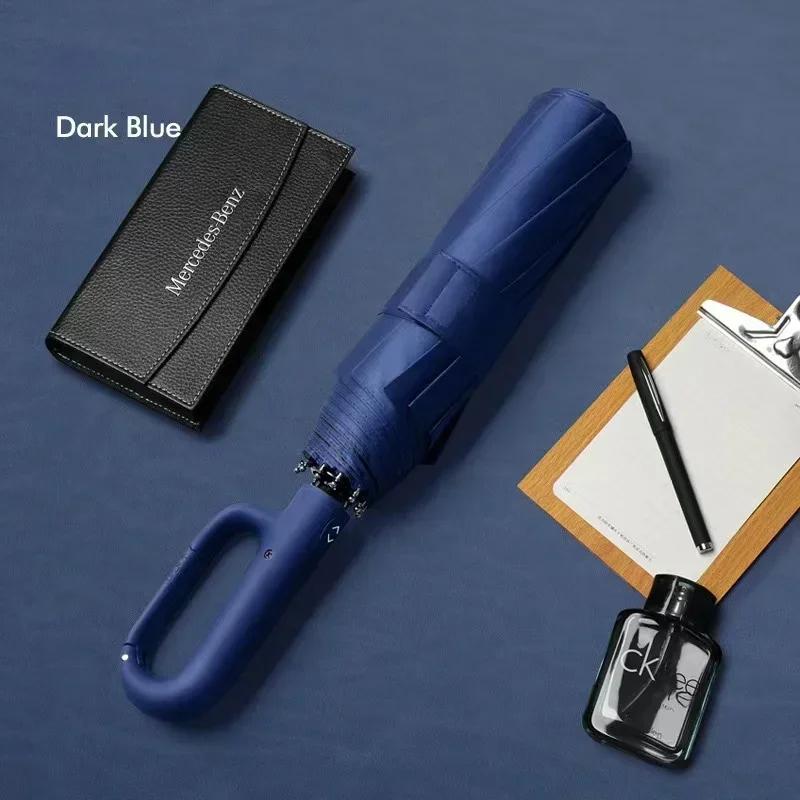 NEW Oversized Reinforced Windproof Rainproof Dual-use UV Resistant Fully Automatic Rotating Ring Buckle Umbrella Fold Iron&10K синій
NEW Oversized Reinforced Windproof Rainproof Dual-use UV Resistant Fully Automatic Rotating Ring Buckle Umbrella Fold Iron&10K синій