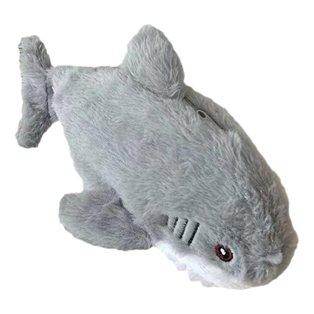 Cute Fluffy Pen Bag Large Capacity Plush Shark Stationery Bag Portable Kawaii Pencil Bag for School Office Supplies сірий
Cute Fluffy Pen Bag Large Capacity Plush Shark Stationery Bag Portable Kawaii Pencil Bag for School Office Supplies сірий