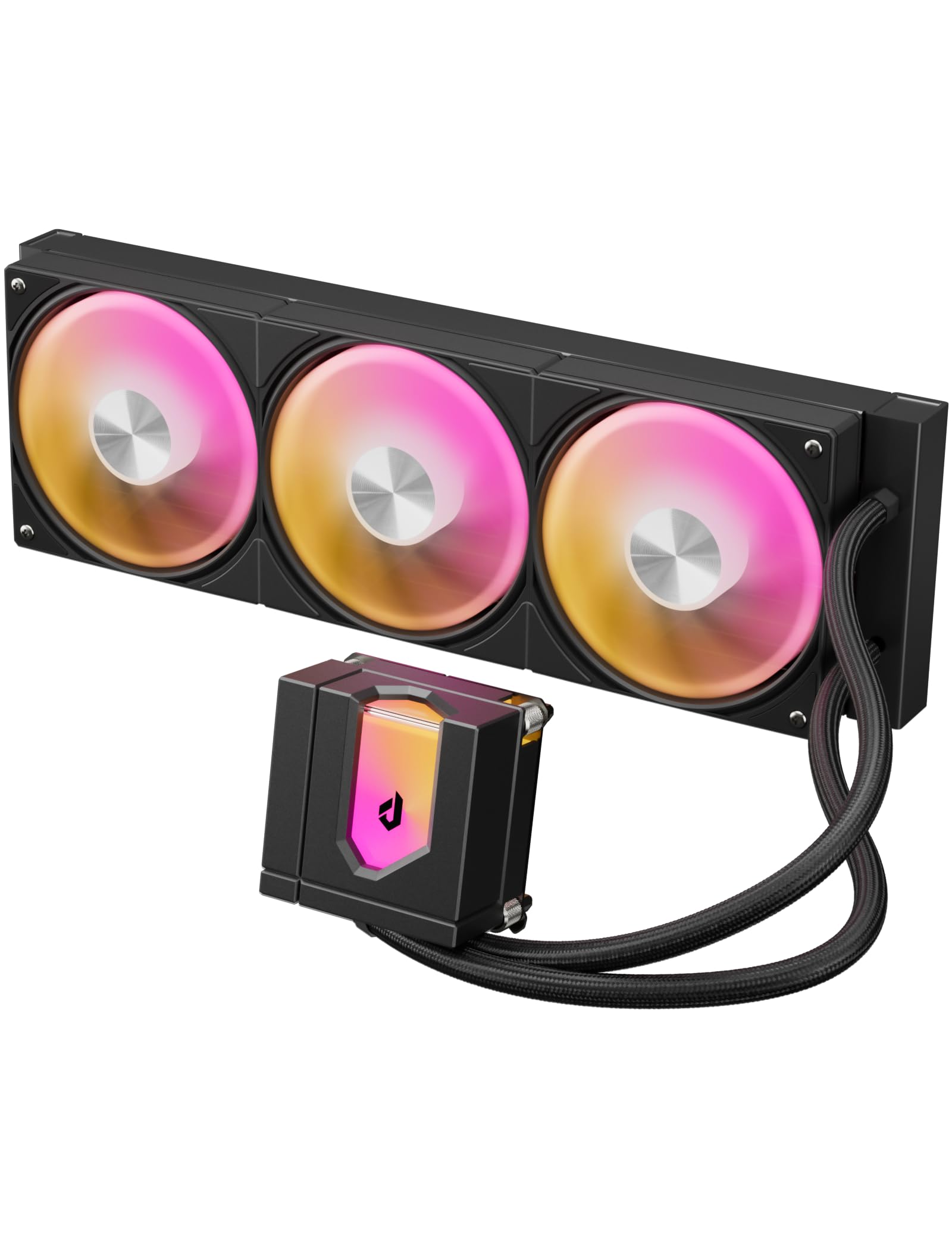 upHere Simple CPU Cooler 360mm Radiator System cpu cooler aio Simple 120mm PWM Fan ARGB Cooling Fan TDP 300W Quiet ARGB LED Head Compatible with чорний
upHere Simple CPU Cooler 360mm Radiator System cpu cooler aio Simple 120mm PWM Fan ARGB Cooling Fan TDP 300W Quiet ARGB LED Head Compatible with чорний