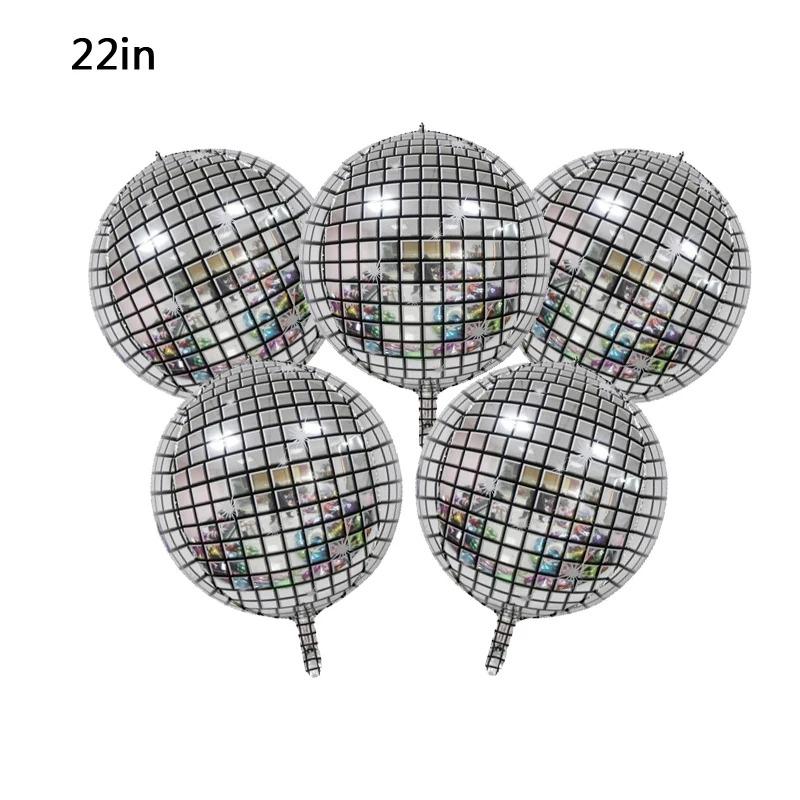 Silver Disco Star Balloon 4D Aluminum Film Balloon Set for 70s 80s Theme Parties Birthday Wedding Celebrations Party Decor As picture
Silver Disco Star Balloon 4D Aluminum Film Balloon Set for 70s 80s Theme Parties Birthday Wedding Celebrations Party Decor As picture