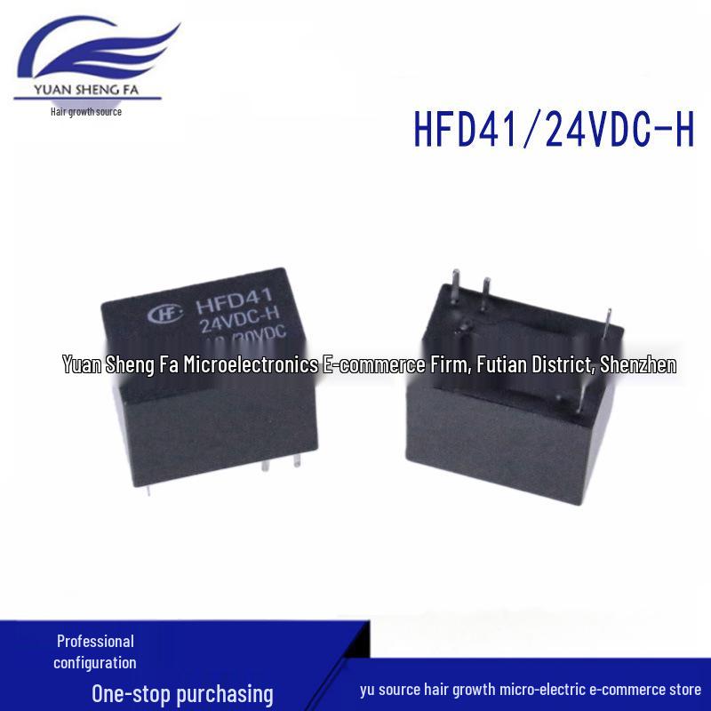 Original HFD41/24VDC-H Hongfa Relay 1A 6-Pin In Stock
Original HFD41/24VDC-H Hongfa Relay 1A 6-Pin In Stock