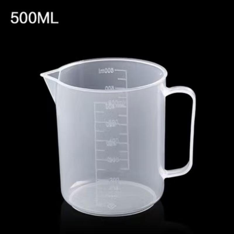 Saikeyou Plastic Measuring Cup Set with Scale, 500ml (2-Pack)
Saikeyou Plastic Measuring Cup Set with Scale, 500ml (2-Pack)