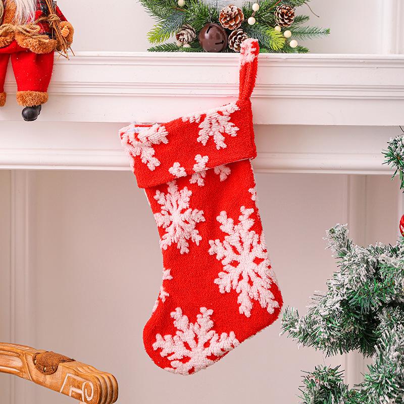 Christmas Plush Snowflake Christmas Stockings Candy Bag Christmas Tree Pendant Home Party Gift Stockings Decoration
Christmas Plush Snowflake Christmas Stockings Candy Bag Christmas Tree Pendant Home Party Gift Stockings Decoration