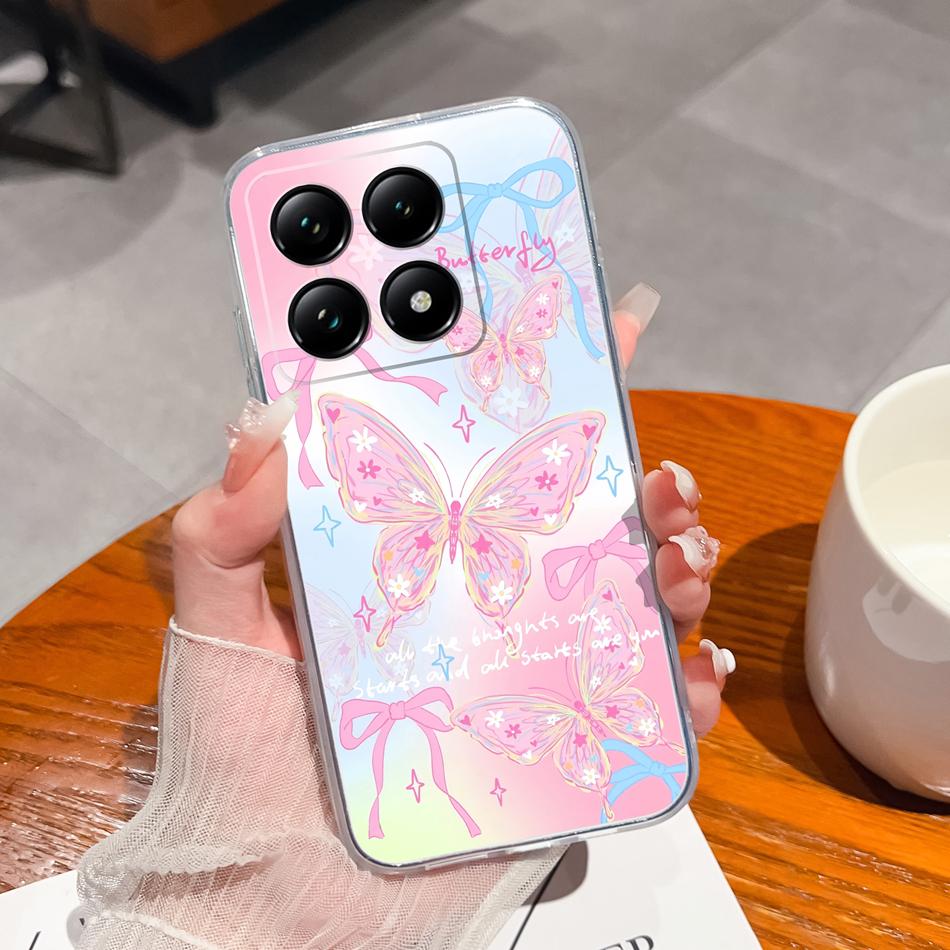 Soft TPU Case For Xiaomi 14T 5G Cute Cat Bumper Transparent Silicone Phone Covers Shockproof Protective Back Shell Funda Coque Xiaomi 14T
Soft TPU Case For Xiaomi 14T 5G Cute Cat Bumper Transparent Silicone Phone Covers Shockproof Protective Back Shell Funda Coque Xiaomi 14T
