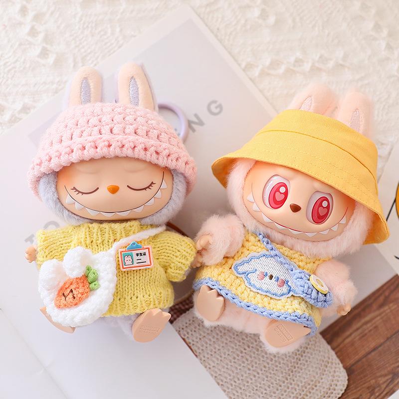 (Нет куклы) LABUBU Сидящая кукла для вечеринки Костюм Labubu Макарон 2-го поколения Сидящая виниловая кукла Шерстяной набор Шляпа Обувь No Doll
(Нет куклы) LABUBU Сидящая кукла для вечеринки Костюм Labubu Макарон 2-го поколения Сидящая виниловая кукла Шерстяной набор Шляпа Обувь No Doll