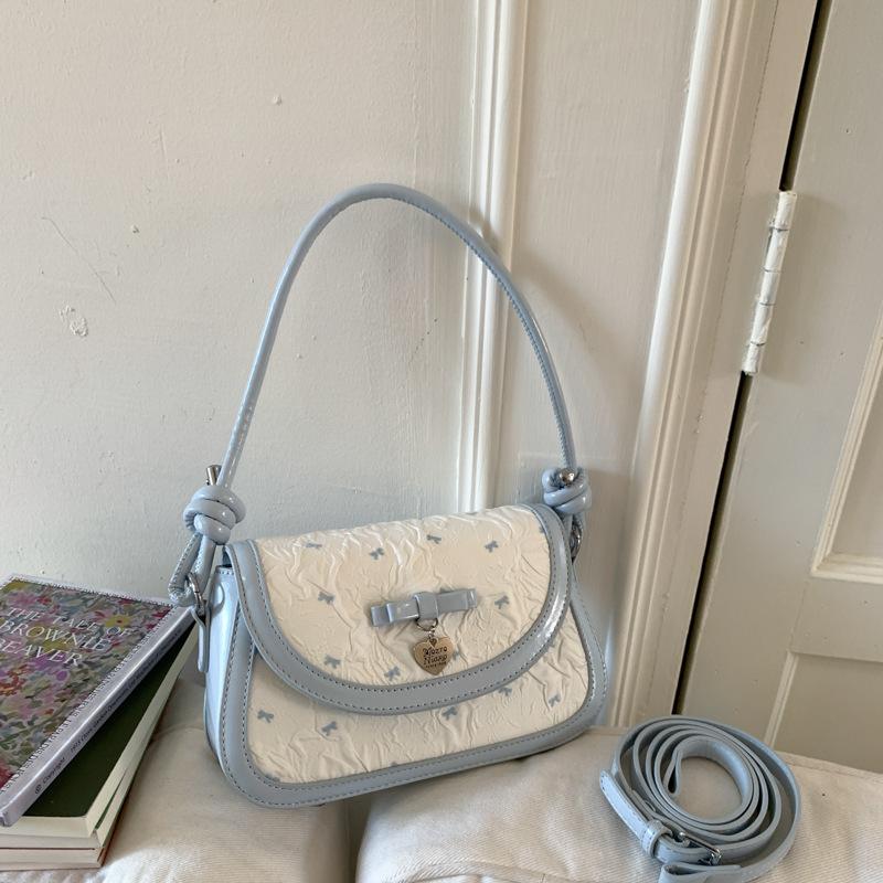 Spring New French Bow Shoulder Bag Women Fashi Simple Crossbody Bag High Value Fashiable and Versatile Commuting Bag
Spring New French Bow Shoulder Bag Women Fashi Simple Crossbody Bag High Value Fashiable and Versatile Commuting Bag