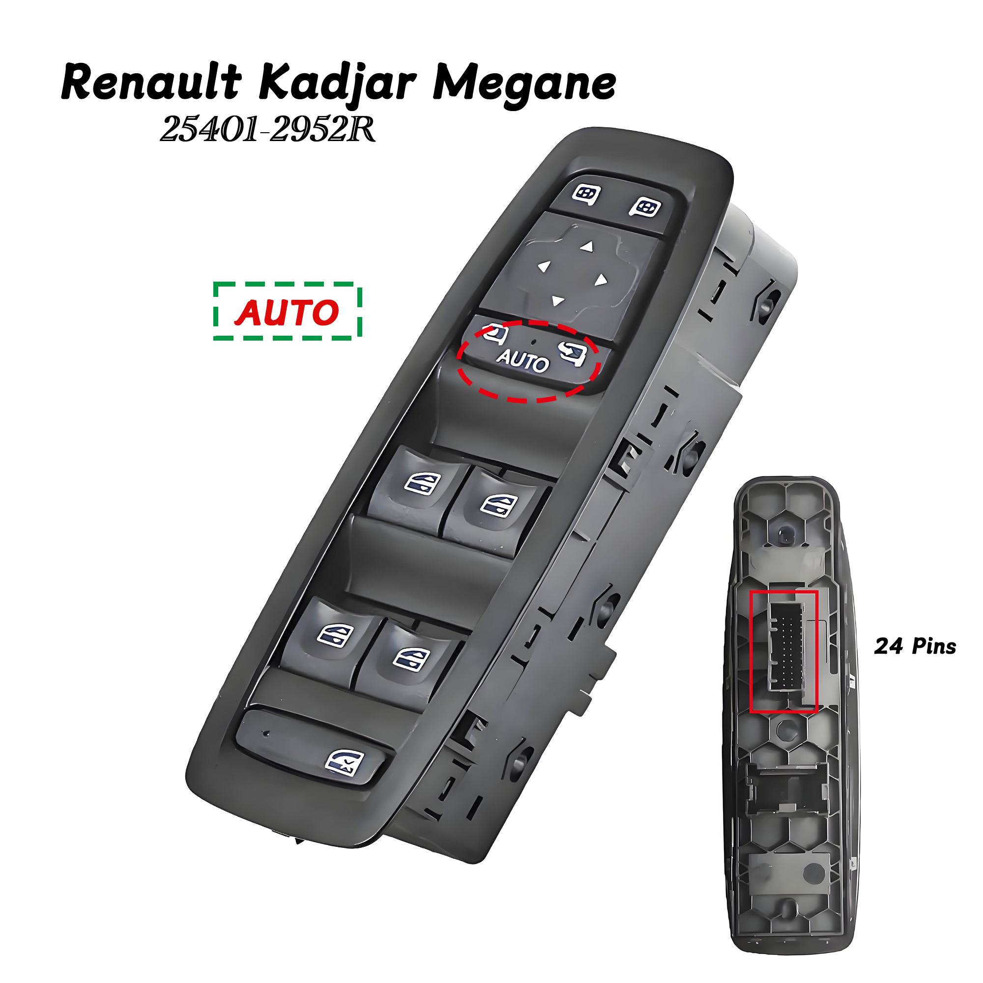 25401-2952R Power Master Window Control Switch Left Hand Lifter Button For Renault Megane 4 Kadjar Scenic MK4 Talisman 2015- 25401-2952R
25401-2952R Power Master Window Control Switch Left Hand Lifter Button For Renault Megane 4 Kadjar Scenic MK4 Talisman 2015- 25401-2952R