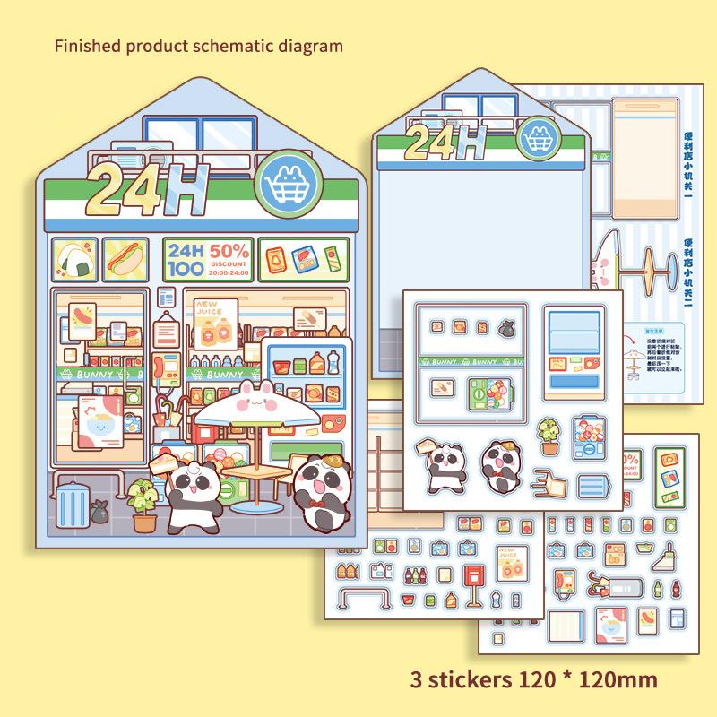 1 Набор Креативные DIY Декор Наклейки Сцены Милые Мультяшные Животные Серия Магазин Наклейка Карман Кабина Сцена Наклейки для Наклеивания
1 Набор Креативные DIY Декор Наклейки Сцены Милые Мультяшные Животные Серия Магазин Наклейка Карман Кабина Сцена Наклейки для Наклеивания