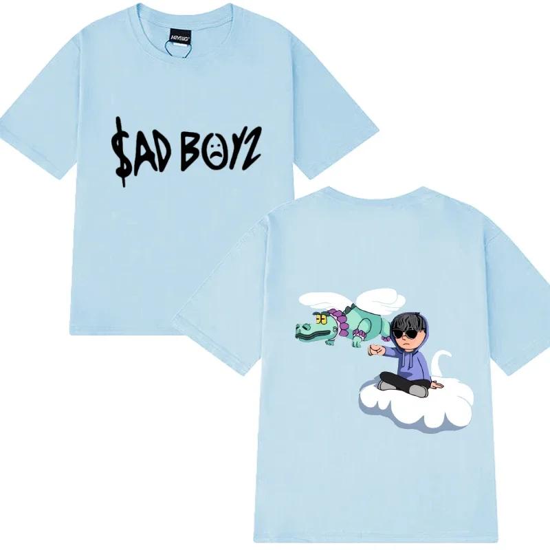 Hot singer Junior H Sad boyz harajuku Cartoon Graphic T shirt Men Women Oversized short sleeve T-shirts Unisex 100% Cotton Tops M
Hot singer Junior H Sad boyz harajuku Cartoon Graphic T shirt Men Women Oversized short sleeve T-shirts Unisex 100% Cotton Tops M