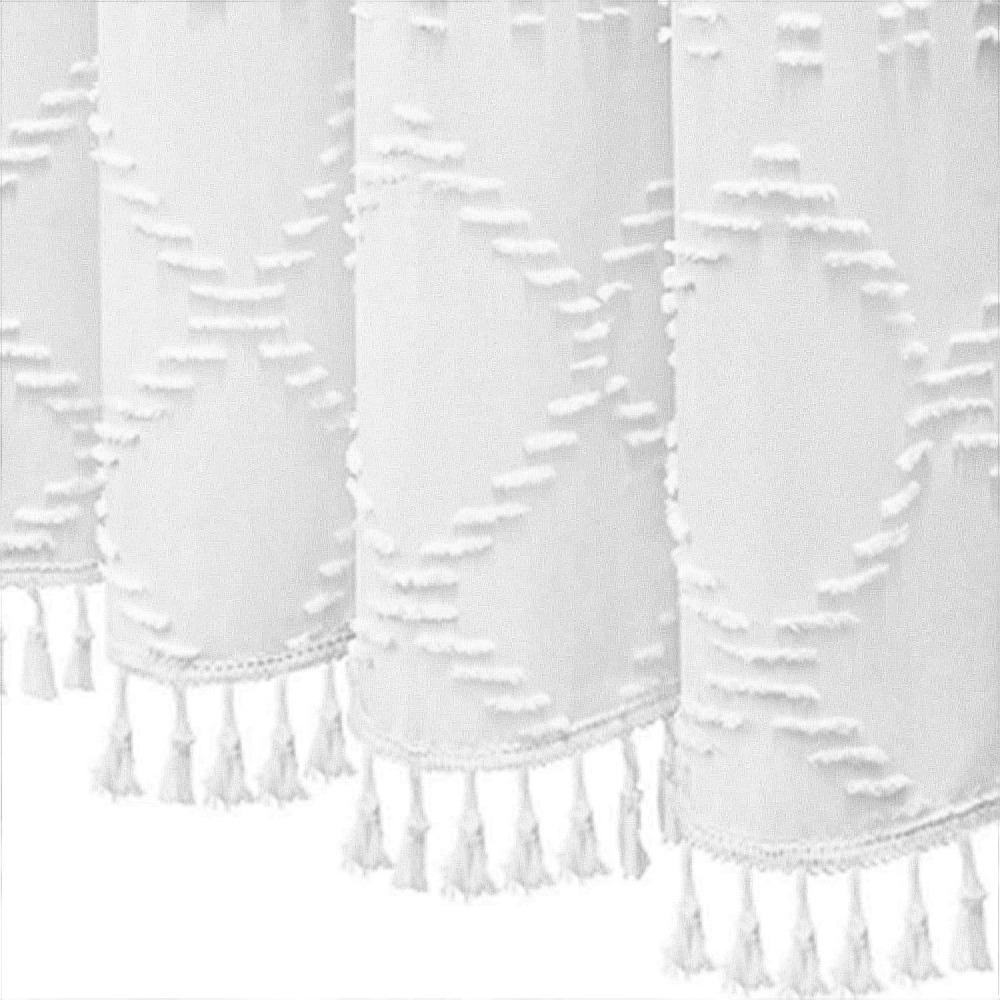 Bohemian Tassels Shower Curtain Waterproof Thickened Bathroom Curtain with Hooks Hotel Bathroom Accessories (as the picture,W91 x H183cm)
Bohemian Tassels Shower Curtain Waterproof Thickened Bathroom Curtain with Hooks Hotel Bathroom Accessories (as the picture,W91 x H183cm)