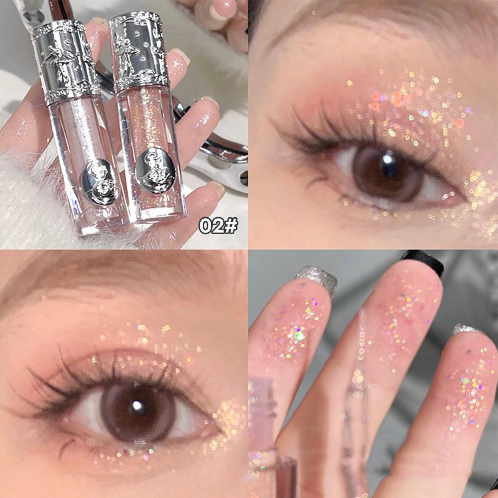 High Pigmented Sparkle Liquid Eyeshadow Rich Color Shimmer Eyeshadow Pencil Versatile Use For Cheek
High Pigmented Sparkle Liquid Eyeshadow Rich Color Shimmer Eyeshadow Pencil Versatile Use For Cheek