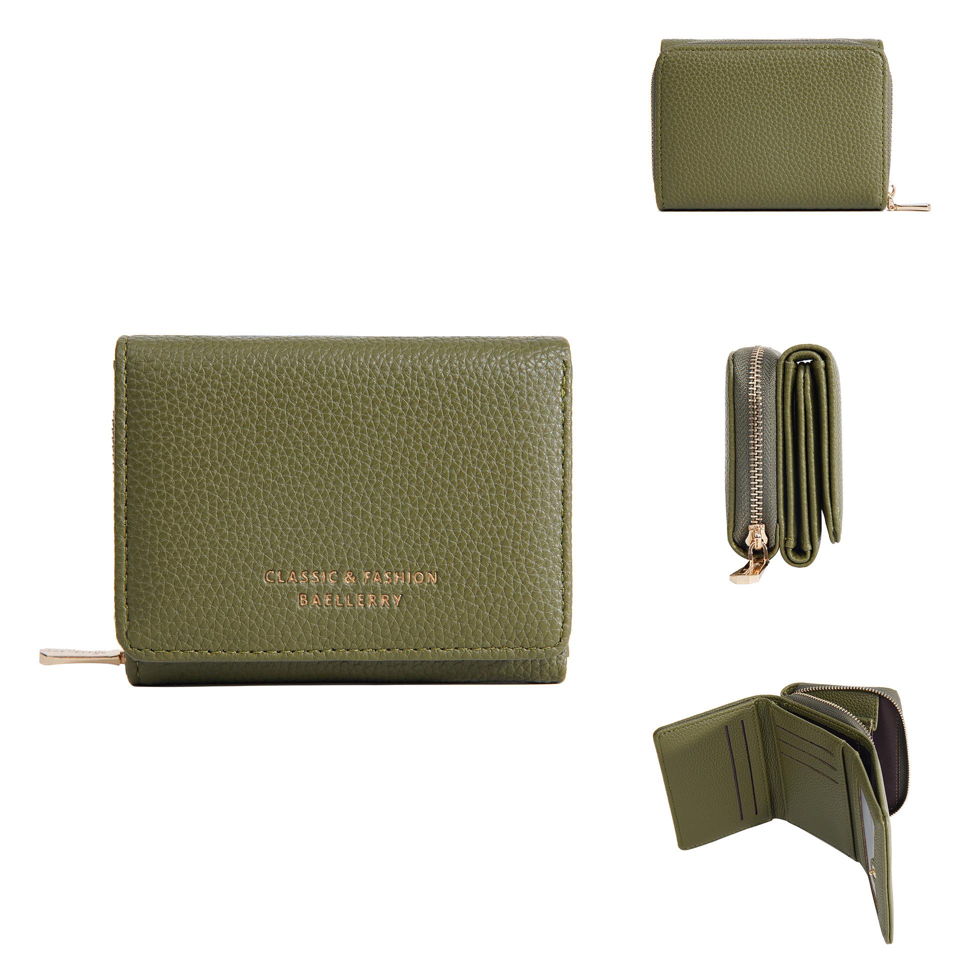 Women s Lychee Pattern Tri-Fold Wallet - Zippered Coin Purse & Mini Bag зелений
Women s Lychee Pattern Tri-Fold Wallet - Zippered Coin Purse & Mini Bag зелений