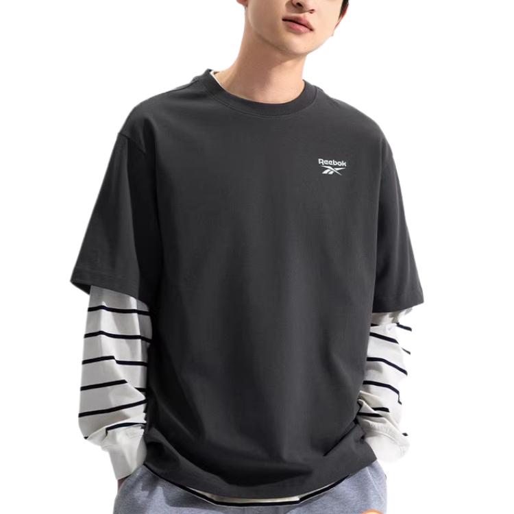 Reebok American Style Comfortable Versatile Casual Loose Fit Round Neck Short Sleeve T-Shirt Unisex Tops Charcoal-Black 24SRM433UGH1 XL
Reebok American Style Comfortable Versatile Casual Loose Fit Round Neck Short Sleeve T-Shirt Unisex Tops Charcoal-Black 24SRM433UGH1 XL