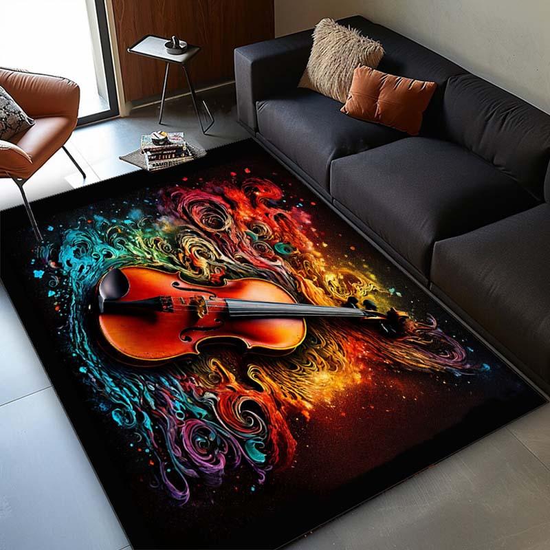 Violin Abstract Rug: Musical Art for Creative Living Spaces | Bold Statement Pieces Anti slip carpet can be machine washed 50x80cm20x31in
Violin Abstract Rug: Musical Art for Creative Living Spaces | Bold Statement Pieces Anti slip carpet can be machine washed 50x80cm20x31in