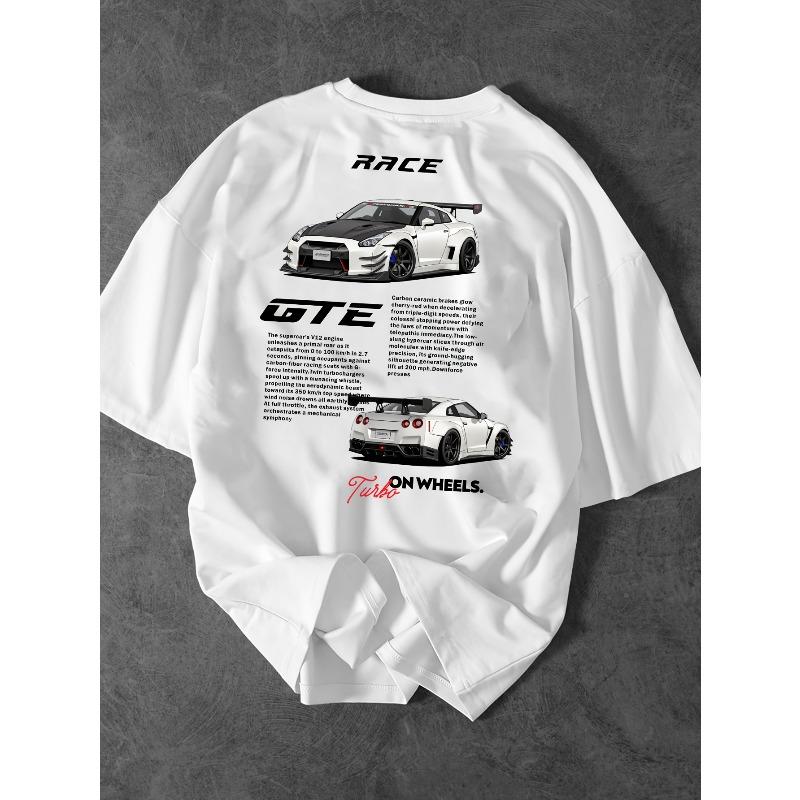 Men S Trendy Car Graphic T-Shirt, Loose-Fitting Street Style Summer Short-Sleeve Top, Perfect for Casual Wear for Car Enthusiasts Round Neck 4XL білий
Men S Trendy Car Graphic T-Shirt, Loose-Fitting Street Style Summer Short-Sleeve Top, Perfect for Casual Wear for Car Enthusiasts Round Neck 4XL білий