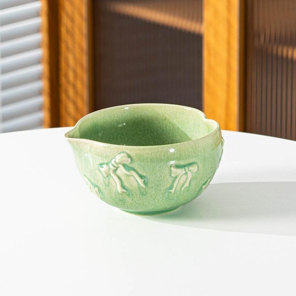 Ceramic Matcha Bowl Smooth Large Capacity Japanese Matcha Set High Temperature Resistant Bow Pattern Tea Ceremony Tool
Ceramic Matcha Bowl Smooth Large Capacity Japanese Matcha Set High Temperature Resistant Bow Pattern Tea Ceremony Tool