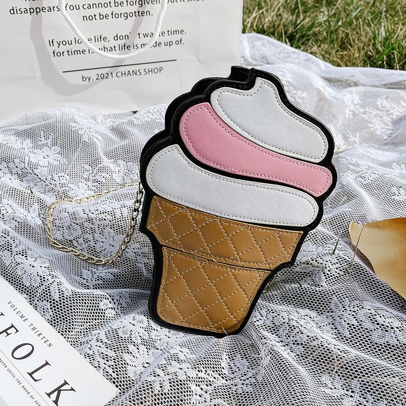 Милая сумка для мороженого 2024 года, летняя новая сумка для торта с рисунком, маленькая сумка на плечо с косой цепочкой, женская сумка для картофеля фри
Милая сумка для мороженого 2024 года, летняя новая сумка для торта с рисунком, маленькая сумка на плечо с косой цепочкой, женская сумка для картофеля фри