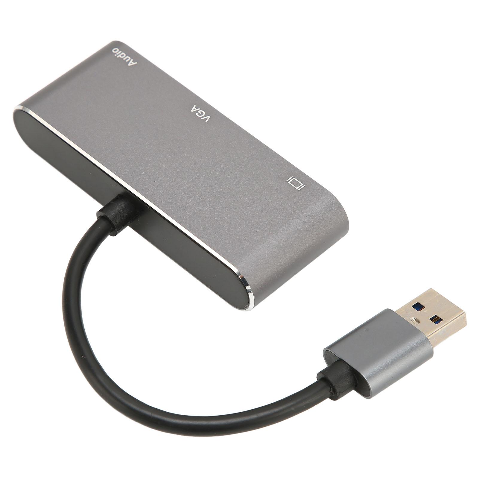 Адаптер USB3.0 на High Definition Multimedia Interface VGA USB Разветвитель 1080P Без драйверов Серебристый
Адаптер USB3.0 на High Definition Multimedia Interface VGA USB Разветвитель 1080P Без драйверов Серебристый