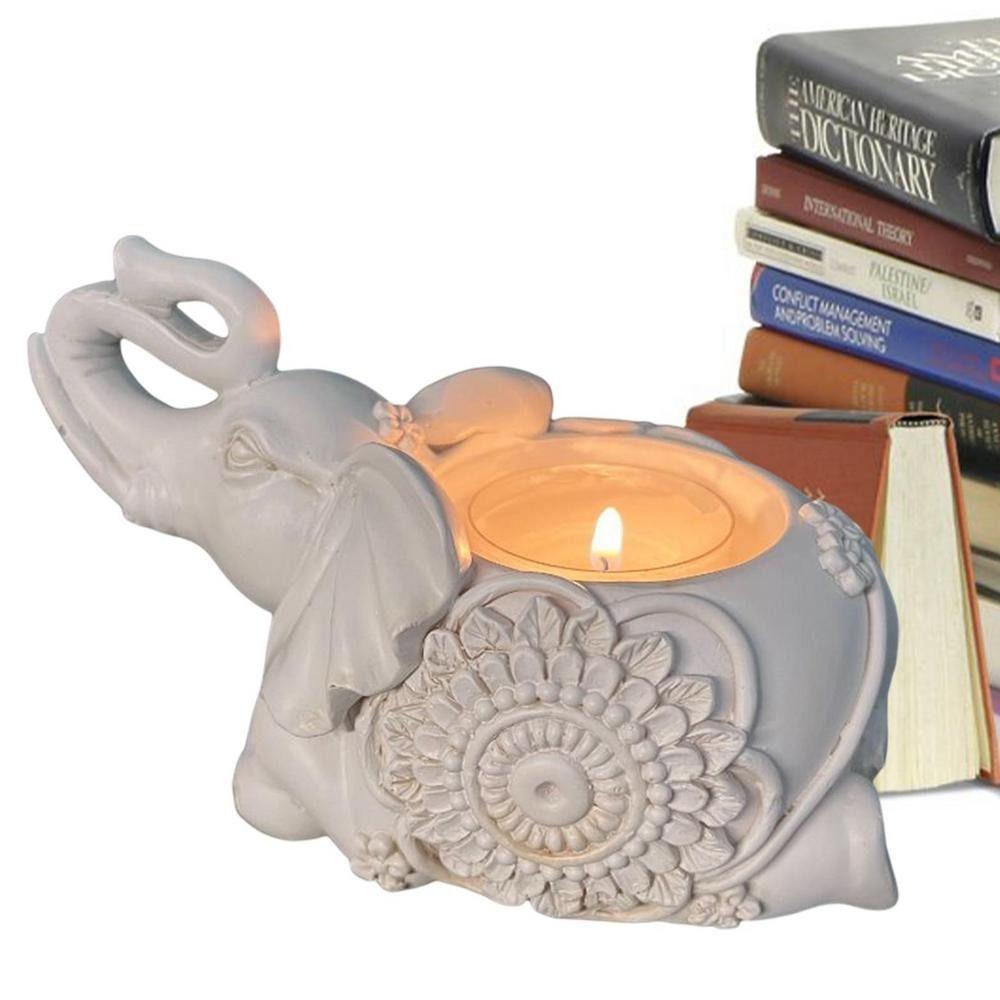 Lucky Elephant Animal Candle Tray Carved Elephant Statues Nordic Elephant Candle Holder Home Decor
Lucky Elephant Animal Candle Tray Carved Elephant Statues Nordic Elephant Candle Holder Home Decor