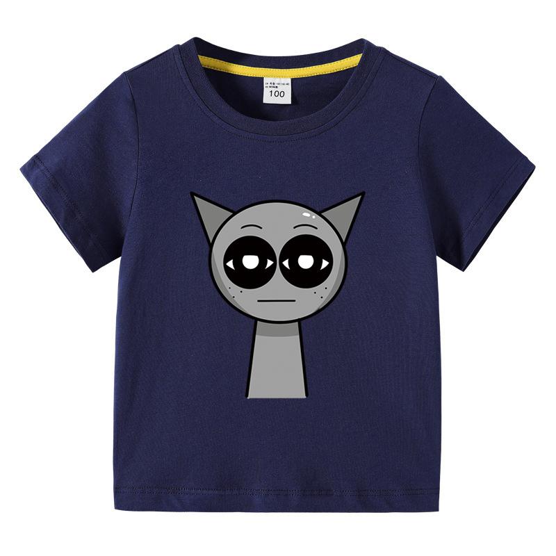 Summer Hot Sprunki Clothes Kids Game Incredibox Cotton T shirt Boys Short Sleeve Tee Toddler Girls Causal Tops Children Clothing 150
Summer Hot Sprunki Clothes Kids Game Incredibox Cotton T shirt Boys Short Sleeve Tee Toddler Girls Causal Tops Children Clothing 150