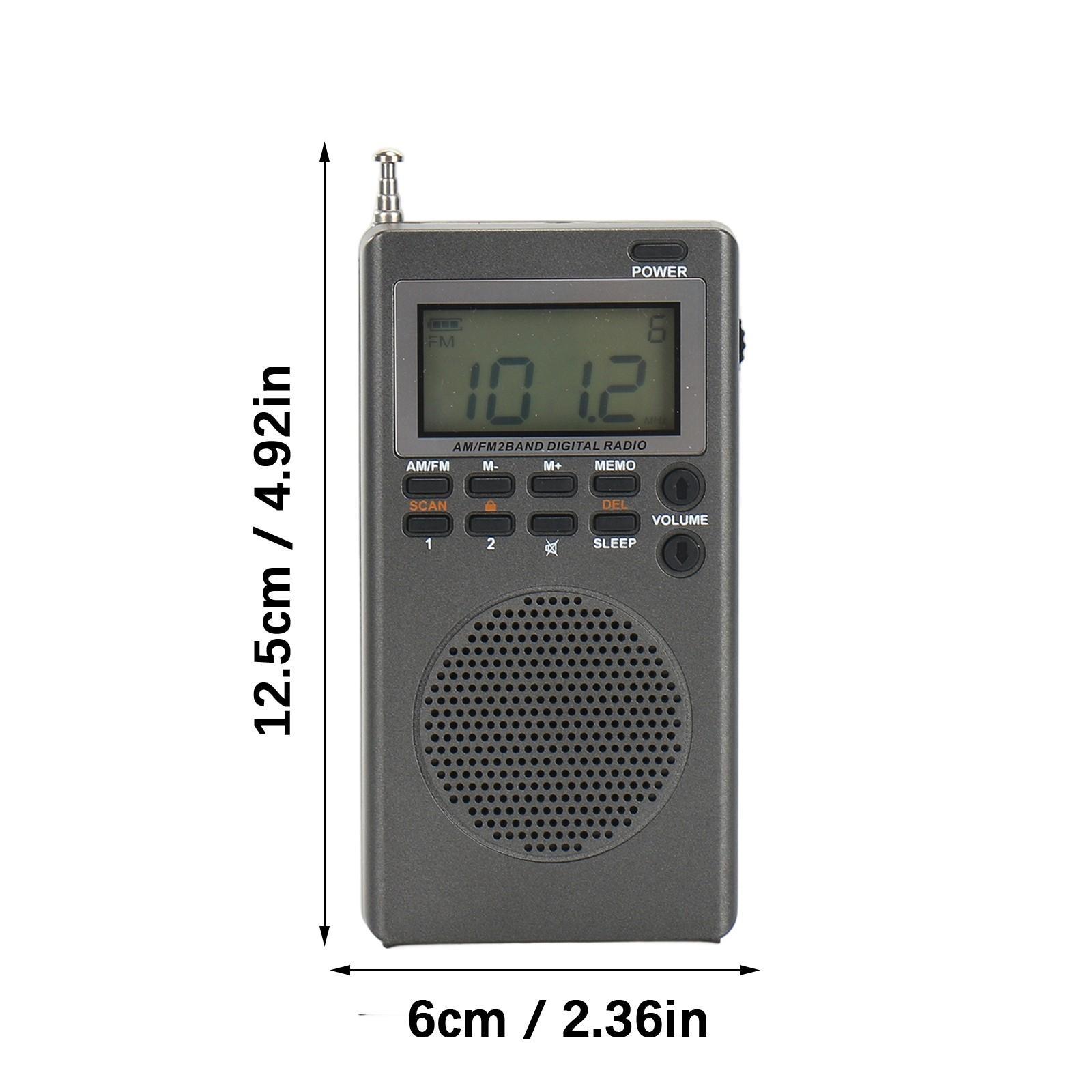 Digital Multiband Radios With NOAA Alerts Sleep Function Temperature Display 1000mAh Battery 3.5mm External Antennas Port 1
Digital Multiband Radios With NOAA Alerts Sleep Function Temperature Display 1000mAh Battery 3.5mm External Antennas Port 1