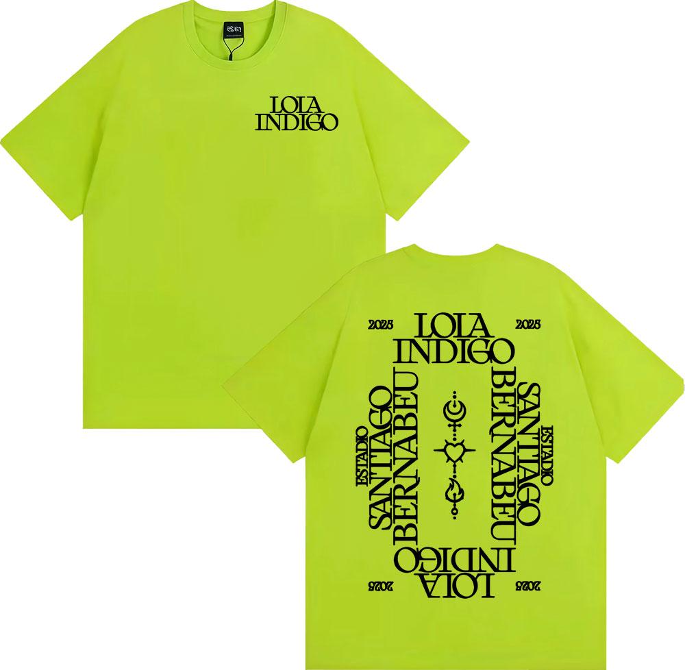 Singer Lola Indigo 2025 Tour Letters Print T Shirt Men Women s Clothing Fashion Aesthetic T-shirts Summer Casual Comfort T-shirt 4XL
Singer Lola Indigo 2025 Tour Letters Print T Shirt Men Women s Clothing Fashion Aesthetic T-shirts Summer Casual Comfort T-shirt 4XL