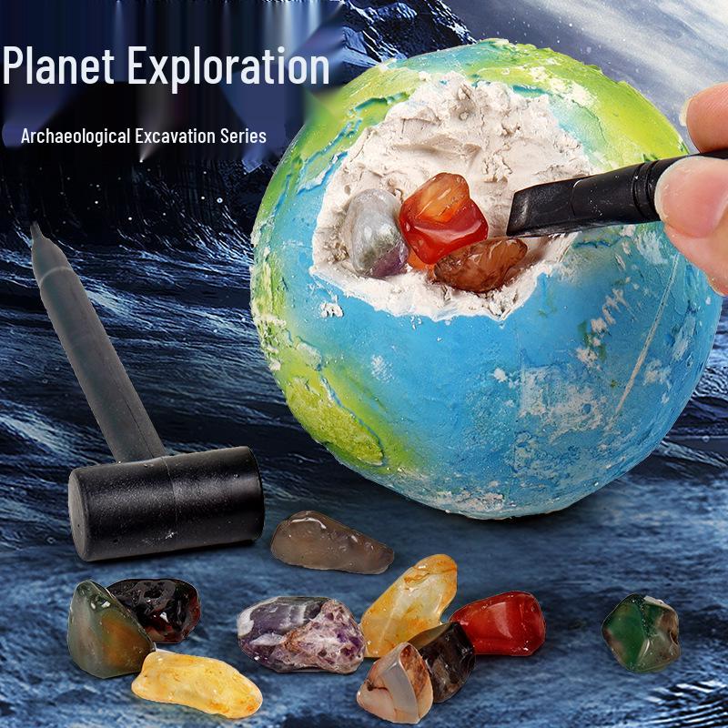 Interplanetary Treasure Hunt Educational Toy: Kids Gemstone and Ore Archaeological Exploration
Interplanetary Treasure Hunt Educational Toy: Kids Gemstone and Ore Archaeological Exploration