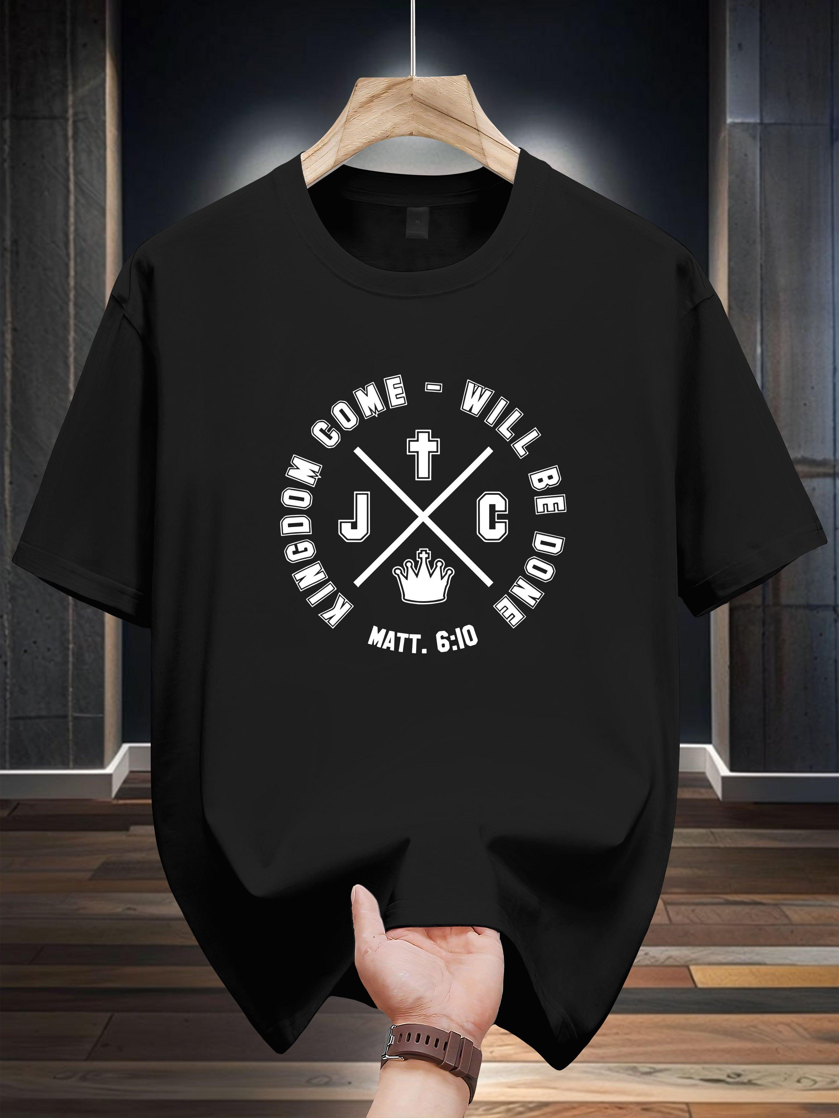Niuwang Selection 200g 100% Cotton Short Sleeve T-shirt - White Casual Graphic Print Tee with AND I WILL Design XXXXL
Niuwang Selection 200g 100% Cotton Short Sleeve T-shirt - White Casual Graphic Print Tee with AND I WILL Design XXXXL
