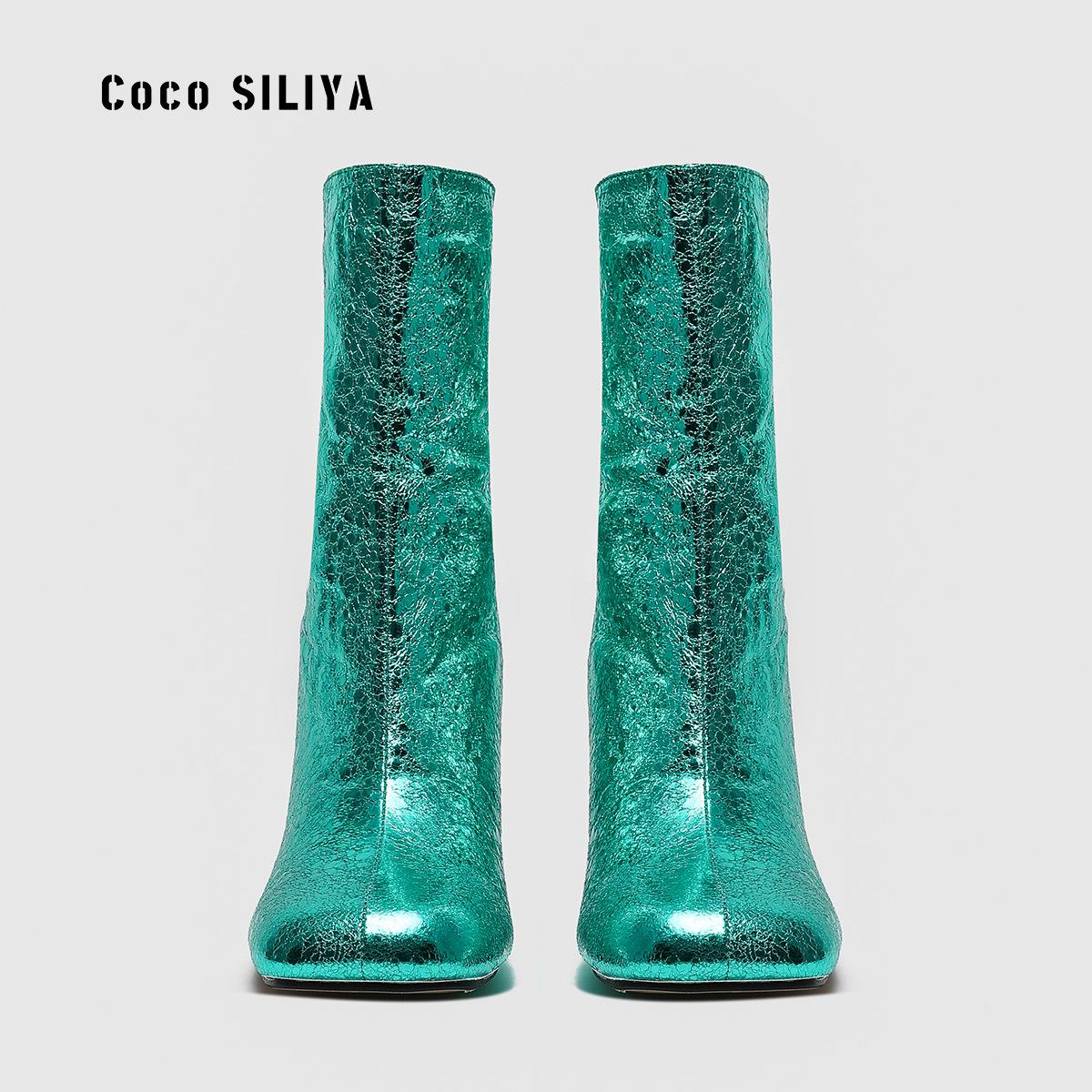 Short Boots Women s Autumn and Winter Naked Boots Skinny Shoes Medium Zipper Boots High Heel Skinny Heel Martin Boots 36 срібний
Short Boots Women s Autumn and Winter Naked Boots Skinny Shoes Medium Zipper Boots High Heel Skinny Heel Martin Boots 36 срібний