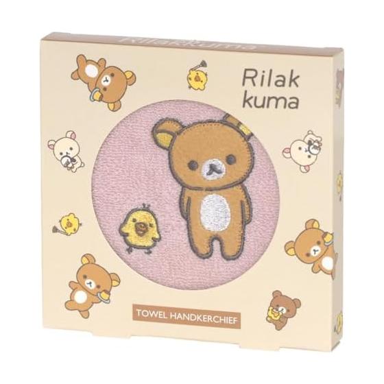 Rilakkuma Towel Handkerchief (In Package) Rilakkuma and Kiiroitori (Pink) Women s Towel Hand Towel Approx. 22cm 294102-0032-01
Rilakkuma Towel Handkerchief (In Package) Rilakkuma and Kiiroitori (Pink) Women s Towel Hand Towel Approx. 22cm 294102-0032-01