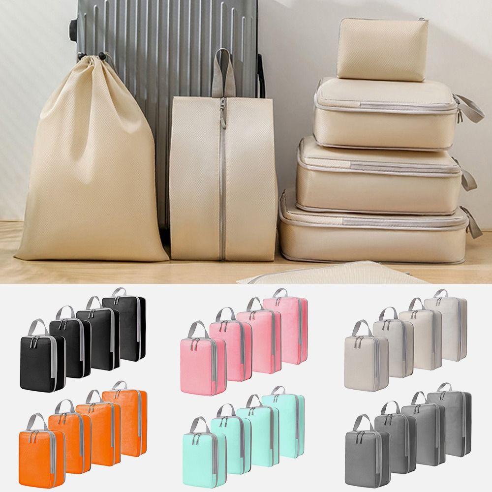 4pcs/set Large Capacity Travel Storage Bag Compressed Toiletry Cosmetic Bag Makeup Bag Clothing бежевий
4pcs/set Large Capacity Travel Storage Bag Compressed Toiletry Cosmetic Bag Makeup Bag Clothing бежевий