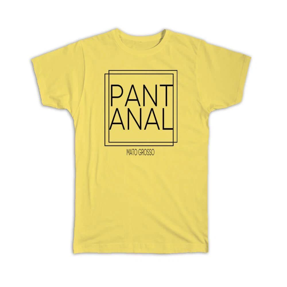 Gift T-Shirt : PANTANAL Mato Grosso Square Modern Minimalist Font 4XL
Gift T-Shirt : PANTANAL Mato Grosso Square Modern Minimalist Font 4XL