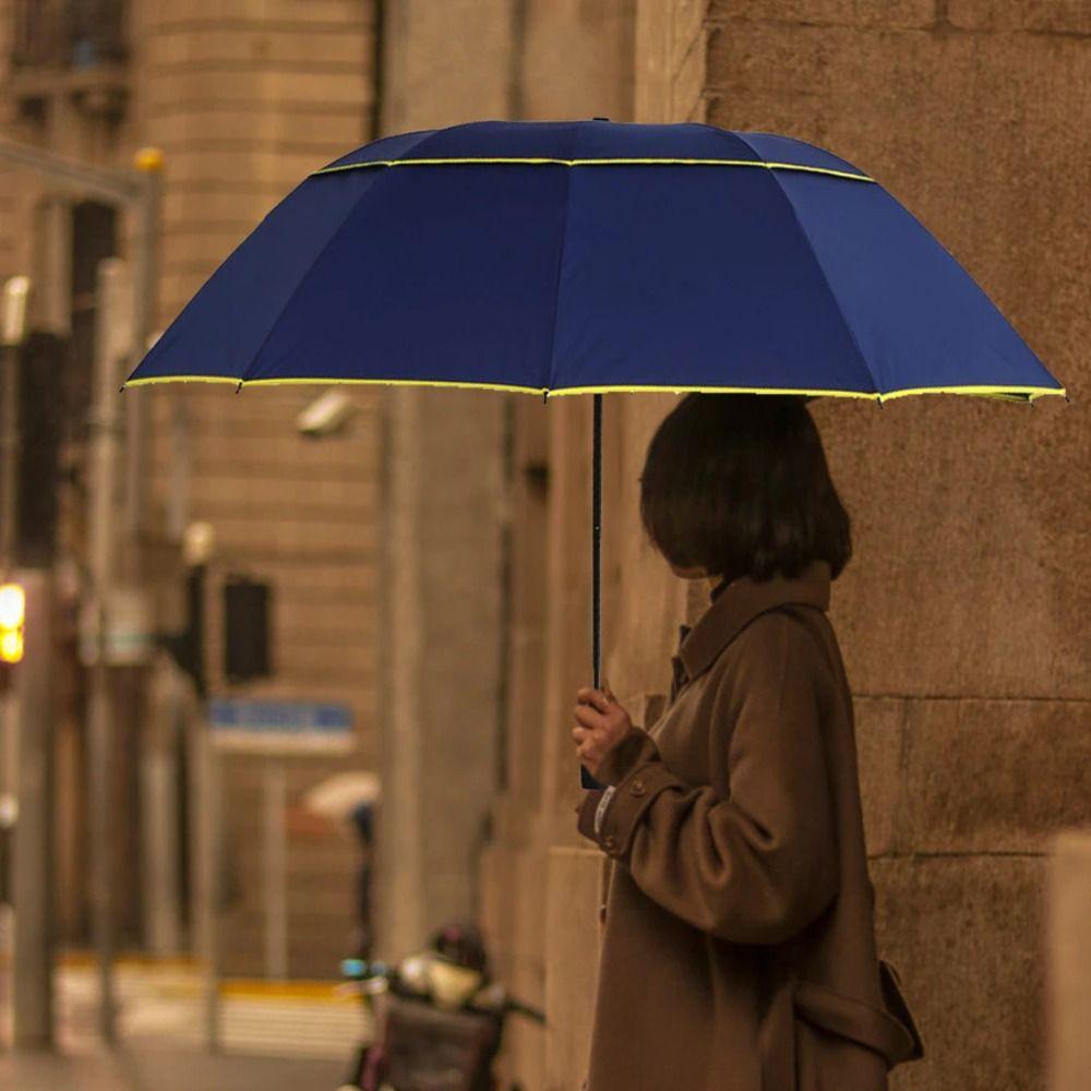 Strong Frame Double Strong Umbrella Rain Protection Folding Umbrella Travel червоний
Strong Frame Double Strong Umbrella Rain Protection Folding Umbrella Travel червоний