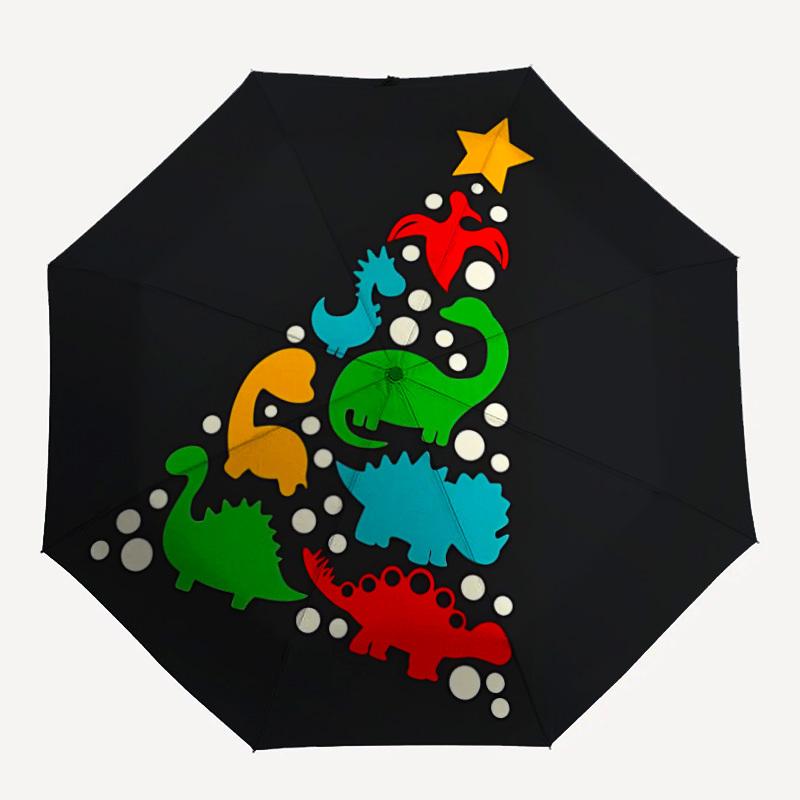 1PC Dinosaur Christmas Tree Automatic Windproof Umbrella 8 Rib Portable Folding Black Iron Frame for Outdoor, Beach, Travel, Beach UmbrellaS07
1PC Dinosaur Christmas Tree Automatic Windproof Umbrella 8 Rib Portable Folding Black Iron Frame for Outdoor, Beach, Travel, Beach UmbrellaS07
