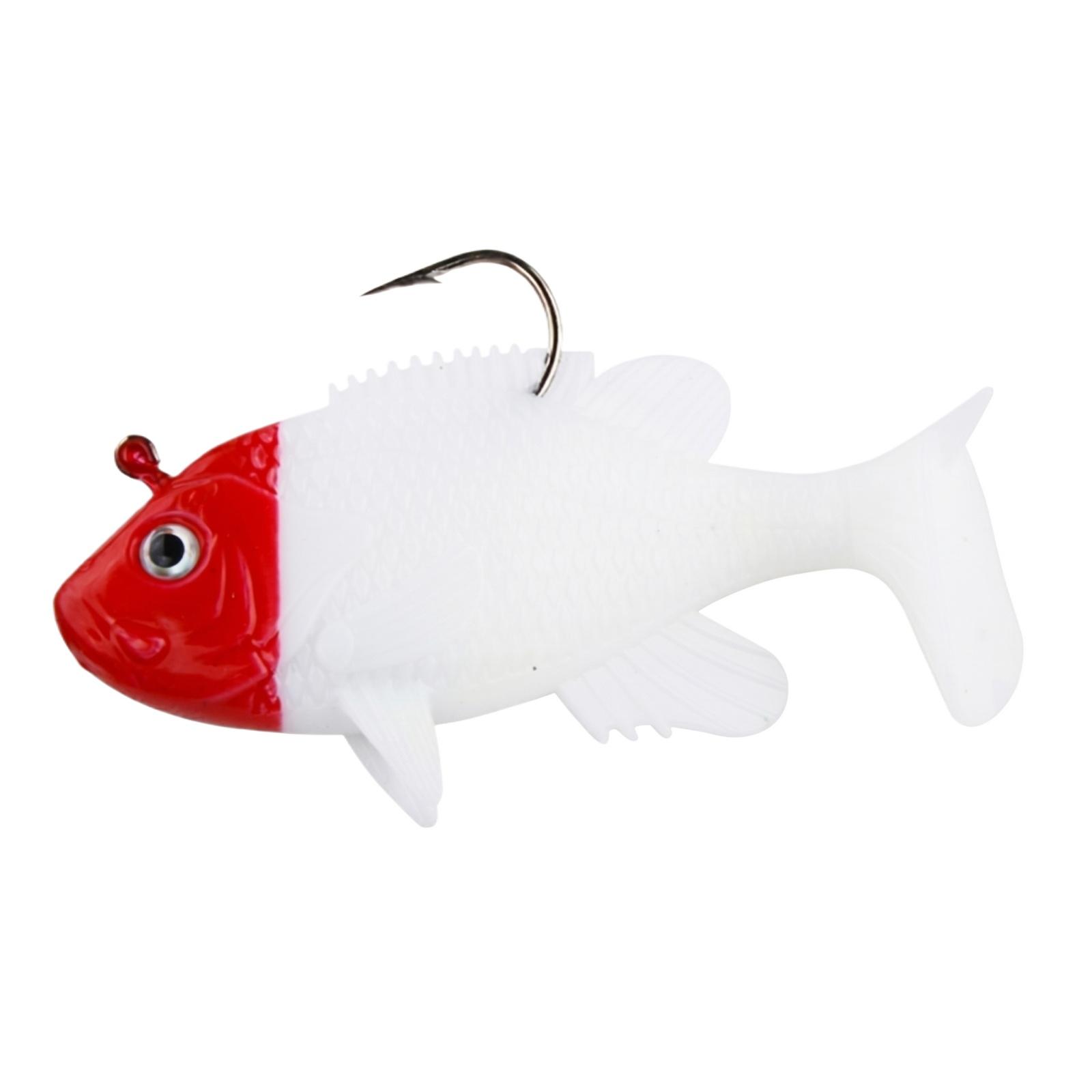 21g Head Soft Fish with Hook, Artificial for Southeast Asia Fishing one size
21g Head Soft Fish with Hook, Artificial for Southeast Asia Fishing one size