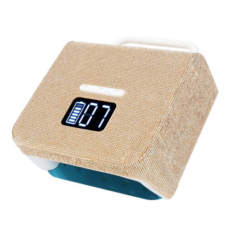 Wireless Rechargeable High-Power Diamond-Studded Phototherapy Nail Lamp for Fast-Drying Gel Polish
Wireless Rechargeable High-Power Diamond-Studded Phototherapy Nail Lamp for Fast-Drying Gel Polish