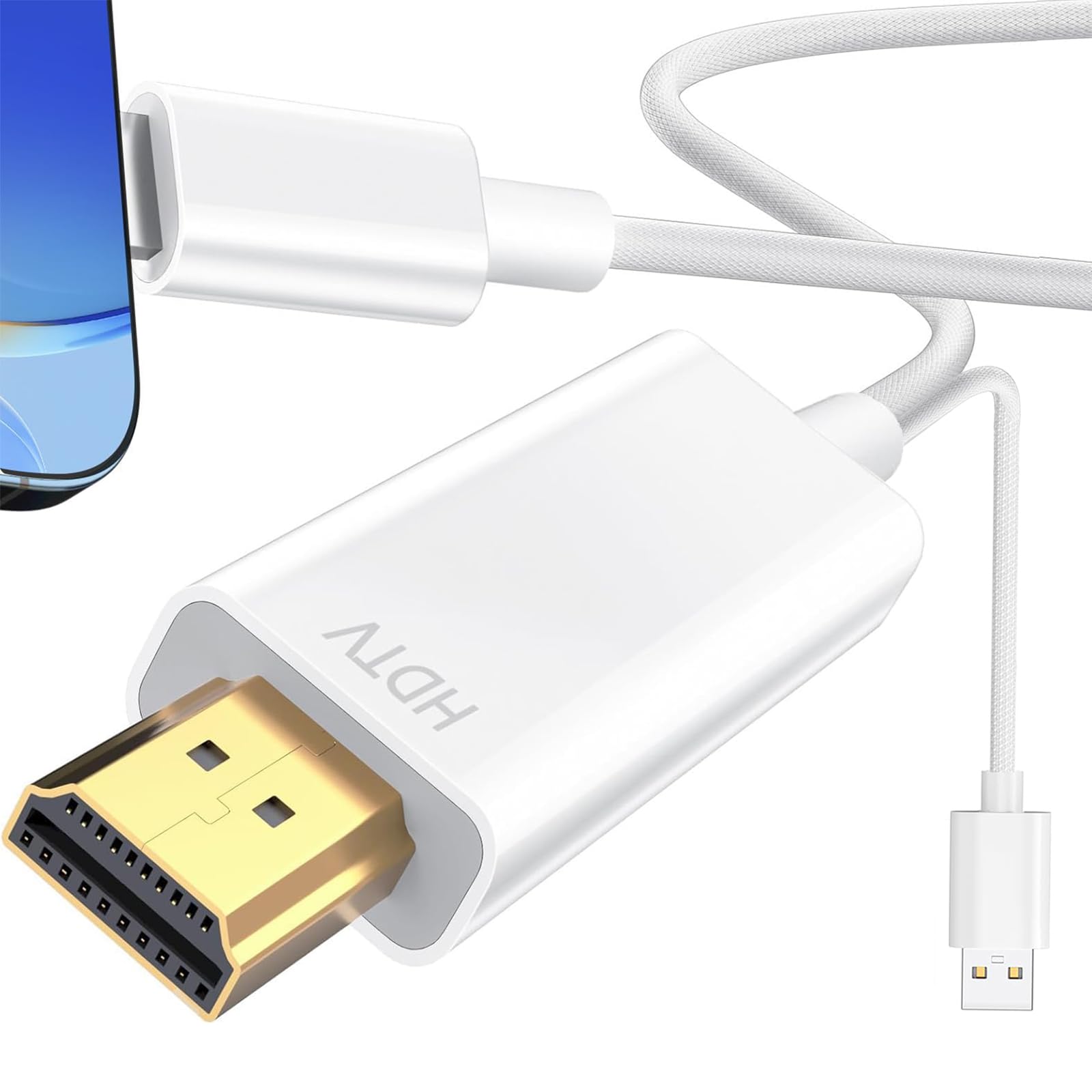 HDMI-кабель для преобразования и зеркалирования, сменный адаптер AV длиной 2 м, воспроизведение во время показа изображения на телевизоре, большой экран 1080P, настройки не требуются, просто подключите его
HDMI-кабель для преобразования и зеркалирования, сменный адаптер AV длиной 2 м, воспроизведение во время показа изображения на телевизоре, большой экран 1080P, настройки не требуются, просто подключите его