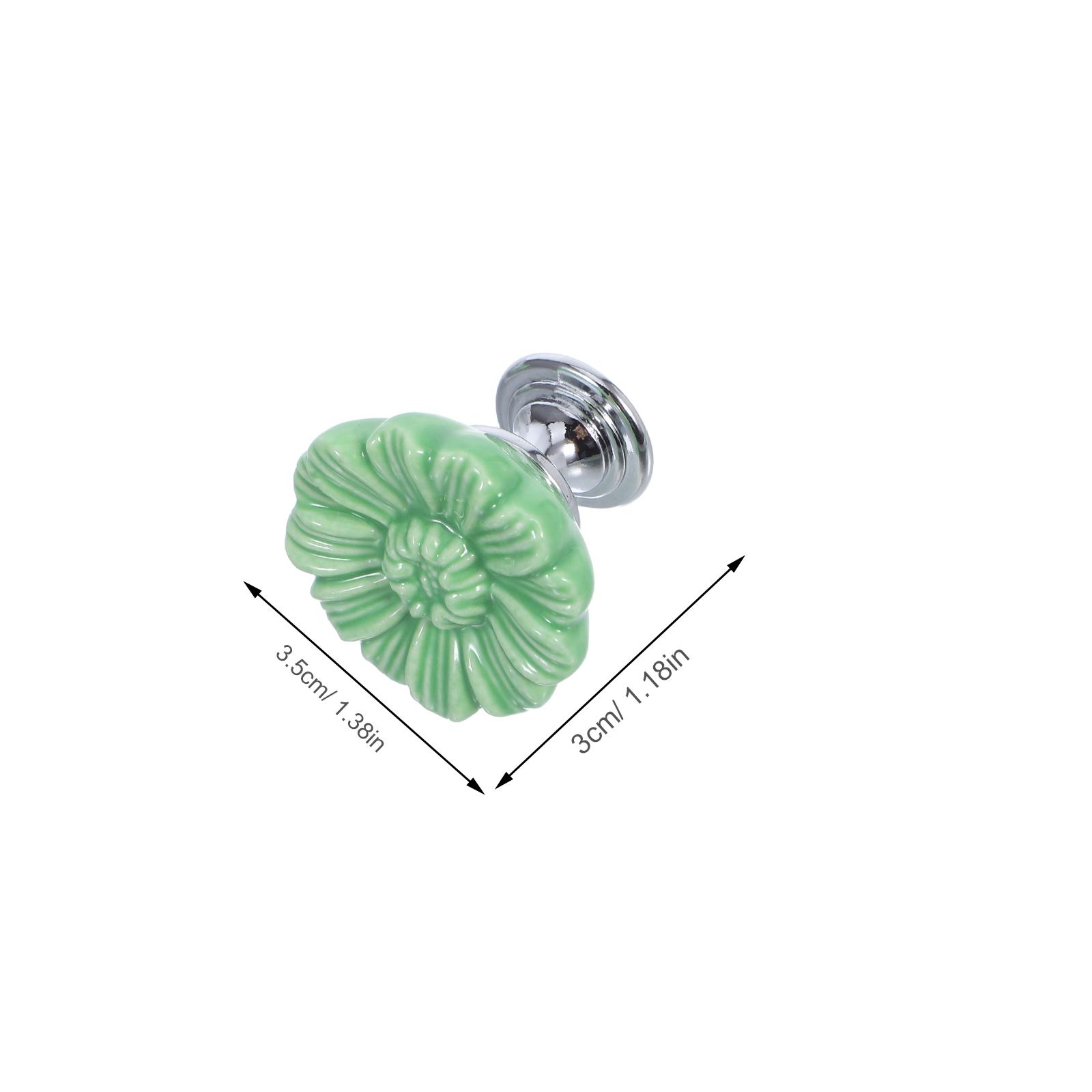 6pcs Retro Daisies Dresser Knobs Floral Daisy Ceramic Drawer Knobs For Dresser Cabinet Cupboard Decor Pulls Furniture Accessory світло-зелений колір
6pcs Retro Daisies Dresser Knobs Floral Daisy Ceramic Drawer Knobs For Dresser Cabinet Cupboard Decor Pulls Furniture Accessory світло-зелений колір
