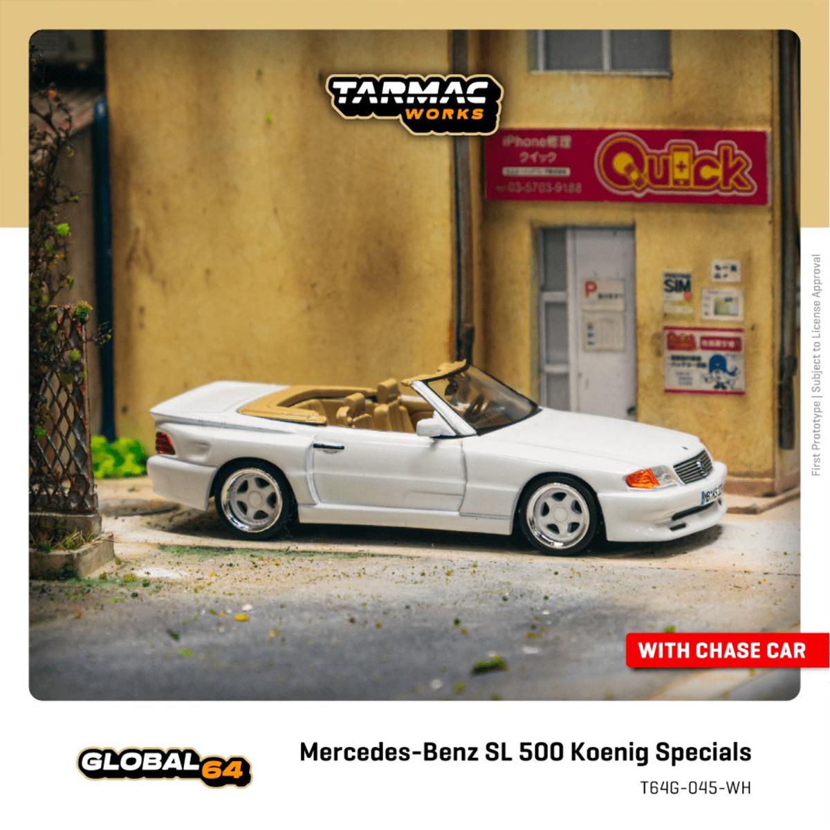 TW In Stock 1:64 Mercedes Benz SL 500 Koenig Specials White Diecast Car Model Collection Toys Tarmac Works
TW In Stock 1:64 Mercedes Benz SL 500 Koenig Specials White Diecast Car Model Collection Toys Tarmac Works