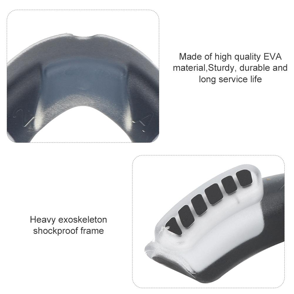 EVA Black Professional Tooth Protection Signal Side Teeth Protector Mouthguard for Basketball Football Sports Taekwondo Sanda Boxing
EVA Black Professional Tooth Protection Signal Side Teeth Protector Mouthguard for Basketball Football Sports Taekwondo Sanda Boxing