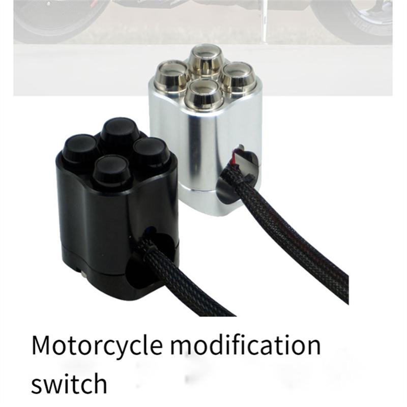 Motorcycle Multifunctional Handlebar Switch Suitable 28Mm Handlebar Control Switch Start Horn Light Turn Signal-M53K чорний
Motorcycle Multifunctional Handlebar Switch Suitable 28Mm Handlebar Control Switch Start Horn Light Turn Signal-M53K чорний