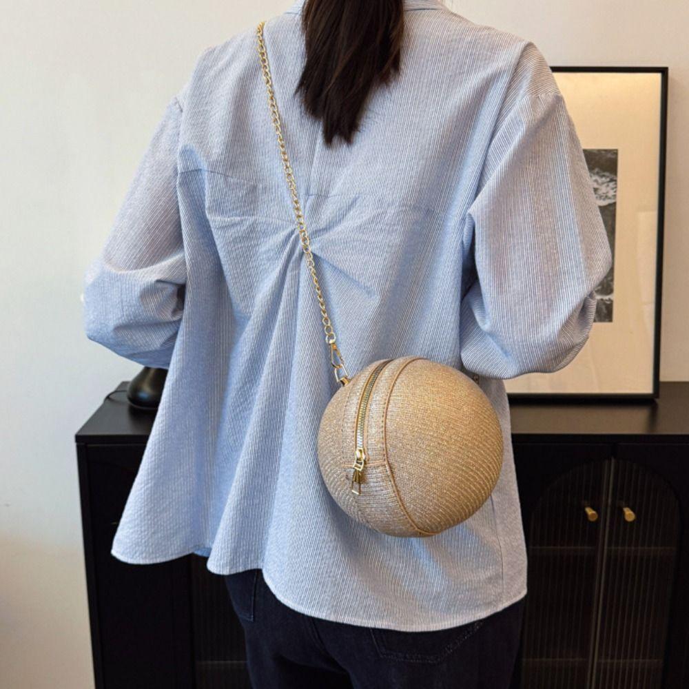 Rhinestone Ball Handbag Zipper Shinny Clutch Purse Casual Evening Banquet Bag Party золотий
Rhinestone Ball Handbag Zipper Shinny Clutch Purse Casual Evening Banquet Bag Party золотий