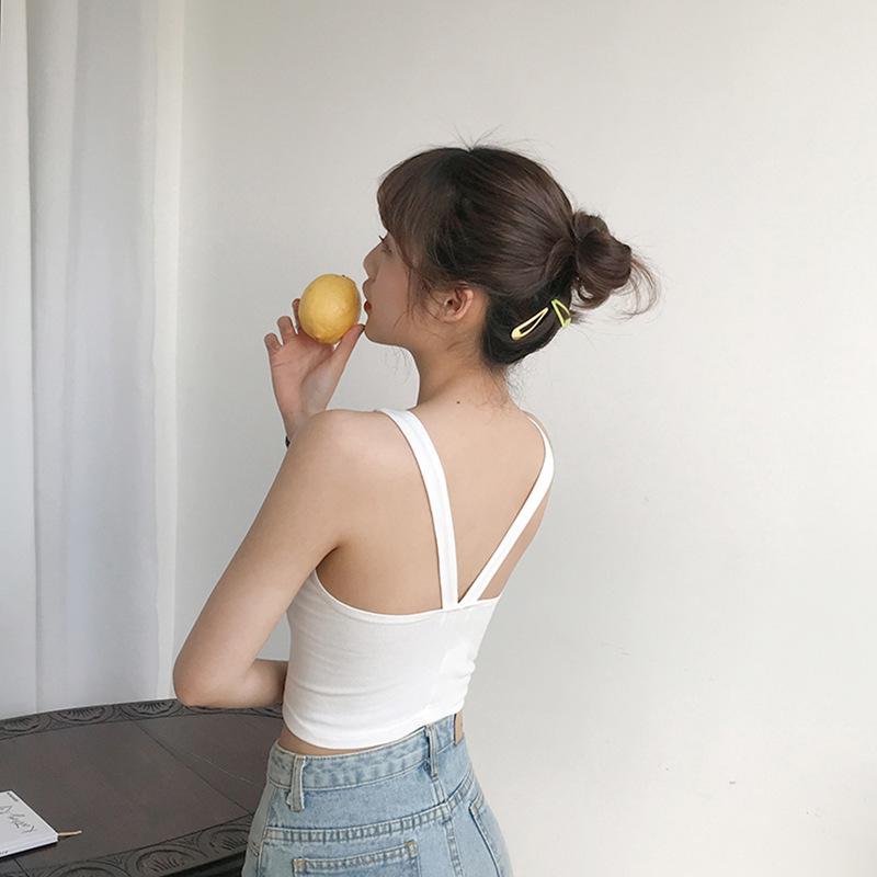 Women s Slim Fit White Sleeveless Camisole - Summer 2021 Style One Size білий
Women s Slim Fit White Sleeveless Camisole - Summer 2021 Style One Size білий