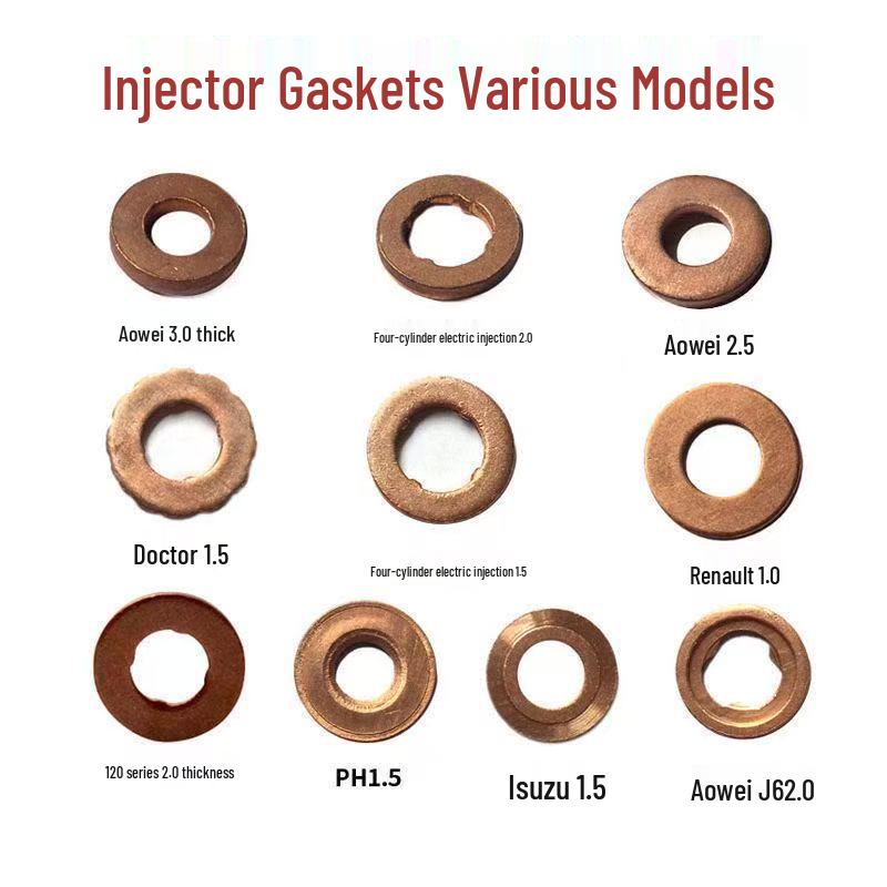 Electronic Oil Injector Nozzle with Thickened Copper Gasket and Seal Washer 7x15x2 (100 pcs)
Electronic Oil Injector Nozzle with Thickened Copper Gasket and Seal Washer 7x15x2 (100 pcs)