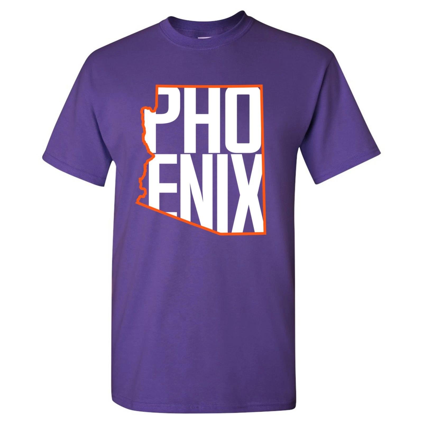 Phoenix Basketball State Outline Unisex T-Shirt - Purple XL
Phoenix Basketball State Outline Unisex T-Shirt - Purple XL