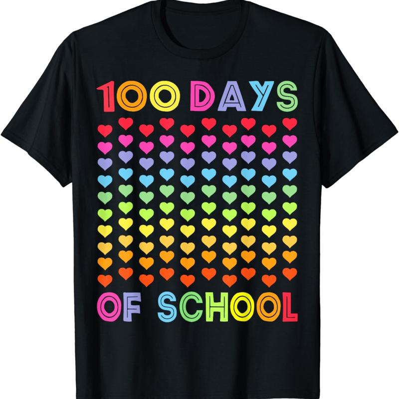 Cute 100 Days of school and still loving it Hearts 100th Day T Shirt 5XL різнокольоровий
Cute 100 Days of school and still loving it Hearts 100th Day T Shirt 5XL різнокольоровий