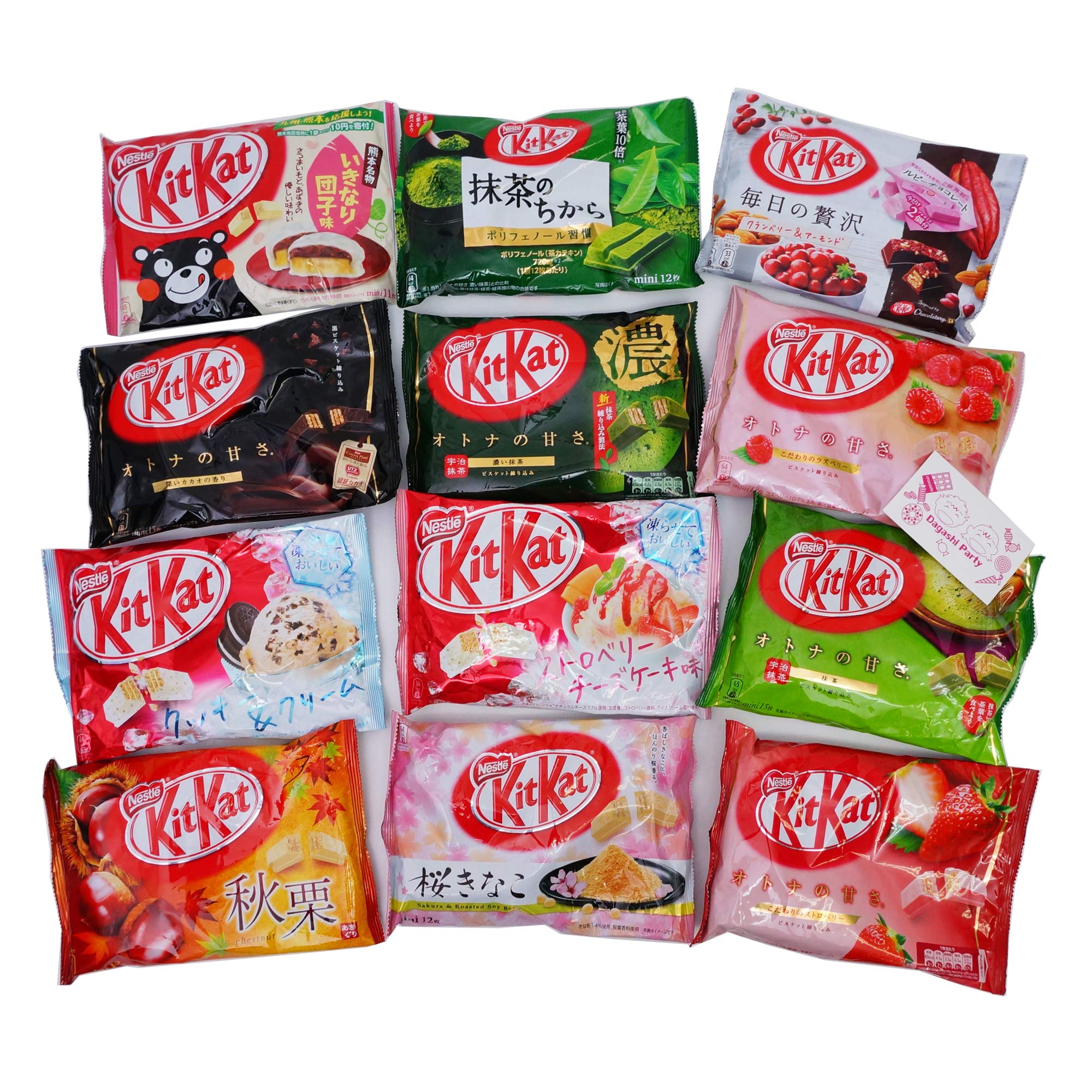 Nestle Japan KitKat Mini Сравнение вкусов Случайный набор Ассорти 8 1 пакет каждого 8 видов,
Nestle Japan KitKat Mini Сравнение вкусов Случайный набор Ассорти 8 1 пакет каждого 8 видов,