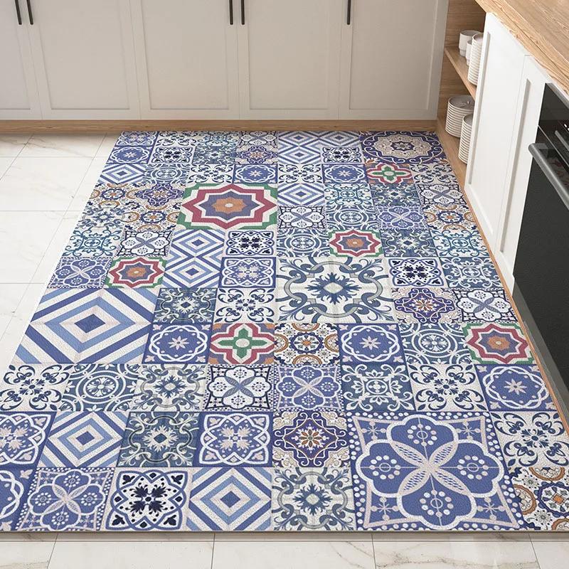 Kitchen Leather Carpet PVC Non-slip Dining Room Floor Mats Oil-proof Mat Household Decorative Large Area Rug Alfombra Hogar 50x80cm
Kitchen Leather Carpet PVC Non-slip Dining Room Floor Mats Oil-proof Mat Household Decorative Large Area Rug Alfombra Hogar 50x80cm