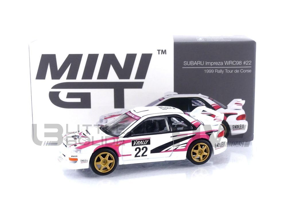 TrueScale Miniatures MINI GT Scale Subaru Impreza S5 WRC Rally Tour de Corse 1999 Drive Finished Model 1/64 98 #22 Left-Hand синий
TrueScale Miniatures MINI GT Scale Subaru Impreza S5 WRC Rally Tour de Corse 1999 Drive Finished Model 1/64 98 #22 Left-Hand синий